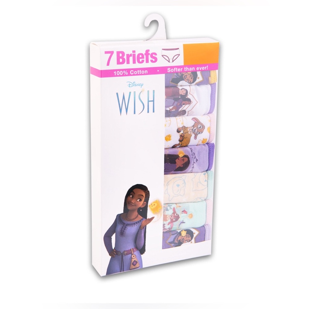 47. Girls Wish 7 Pack Character Underwear.